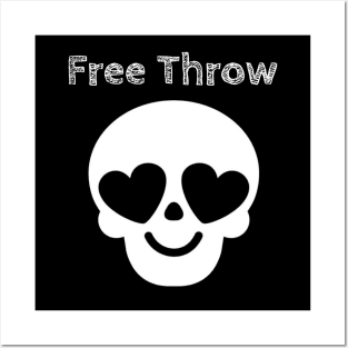 Free Throw / Skull Love Style Posters and Art